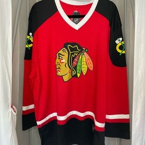 Chicago Blackhawks NHL blank jersey